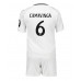 Real Madrid Eduardo Camavinga #6 Hjemmedraktsett Barn 2024-25 Korte ermer (+ Korte bukser)